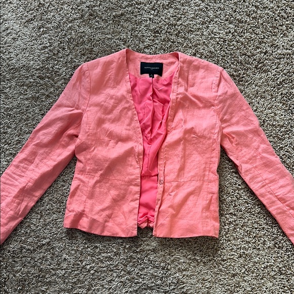 Banana republic peach blazer - Picture 1 of 10